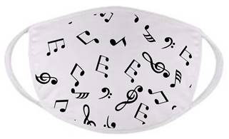 The Musical Notes mask