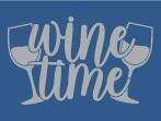 Wine time tumbler w/Lid