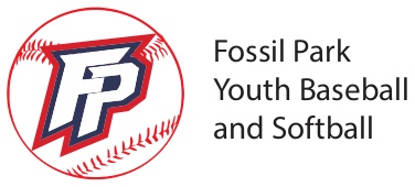 Fossil Park Youth Baseball and Softball logo